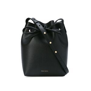 Mansur Gavriel Black Flamma mini bucket Bag